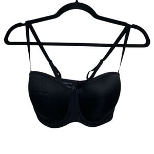 ThirdLove NWT Black 24/7 Classic Strapless Removable Straps Bra 32E